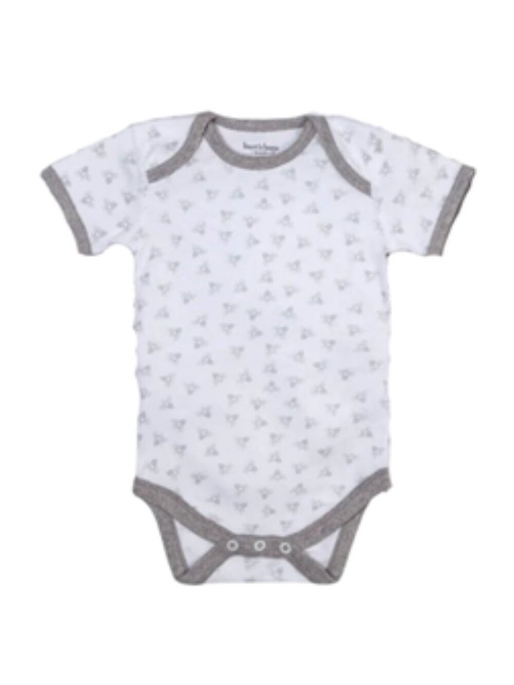 Burt's Bees Short Sleeve Baby Bodysuit (0-3M)